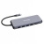 USB elosztó-HUB, USB-C PD/2xHDMI/VGA/LAN/3xUSB/USB-C/2xUSB 2.0/SD/mSD/3,5jack VERBATIM